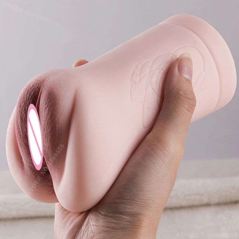 Realistic Woman Vagina Ass Anal Male Masturbator Deep Throat Pocket Pussy Sucking Cup Mouth Oral Sex Adult Toys For Men Sexshop - Masturbation