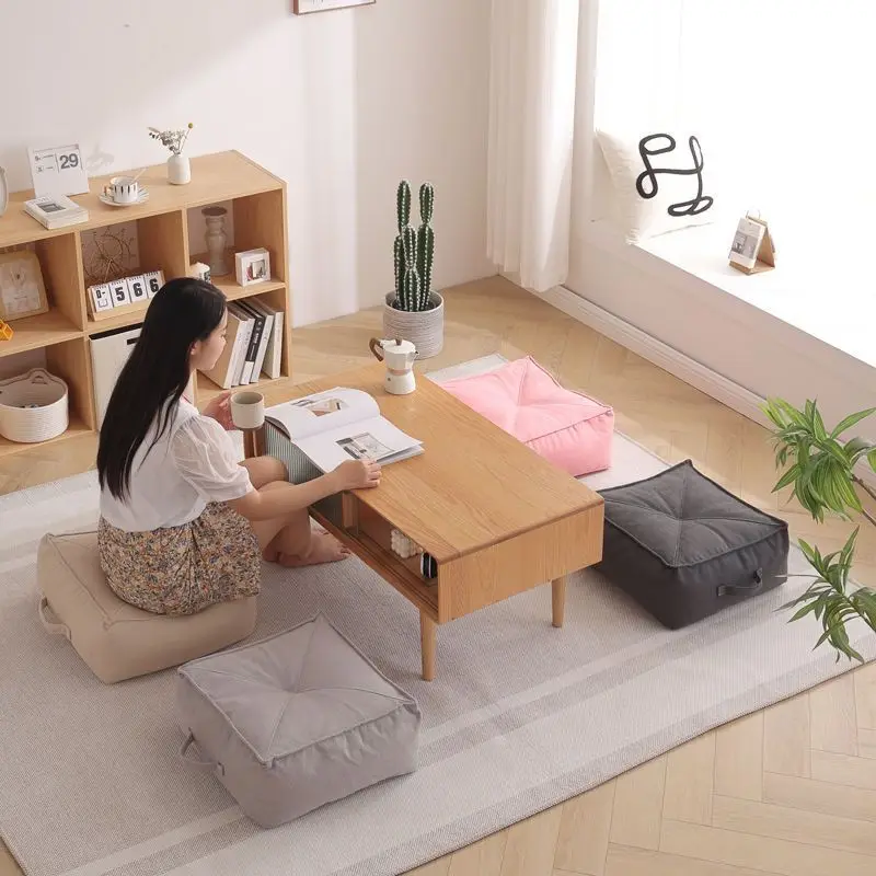 

Living Room Seat Cushion Sofa Edge Futon Seat Cushion Tatami Balcony Floating Window Cushion Bedroom Floor Soft Mat Fashion