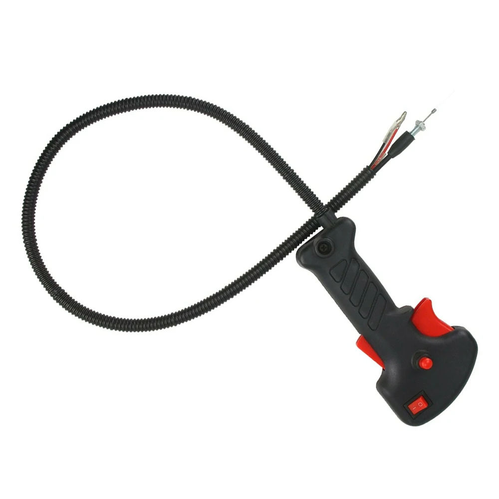 1Pc Trimmer Strimmer Switch Universal Throttle Cable Handle Brush Cutter Handlebar For Grass Trimmer Lawn Mower Accessories