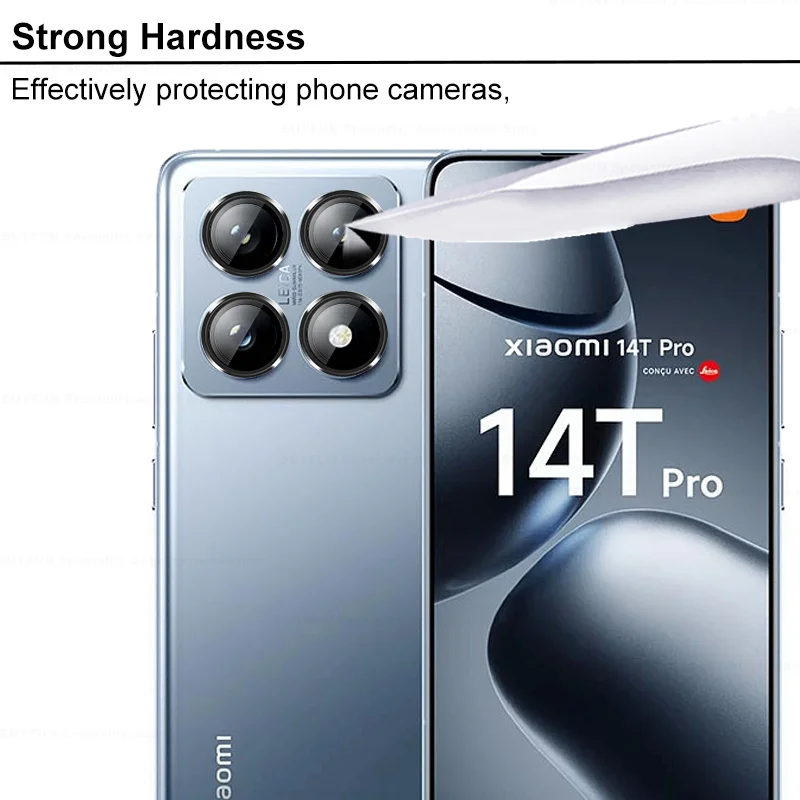 Aluminum Alloy Camera Protector Ring with Tempered Glass