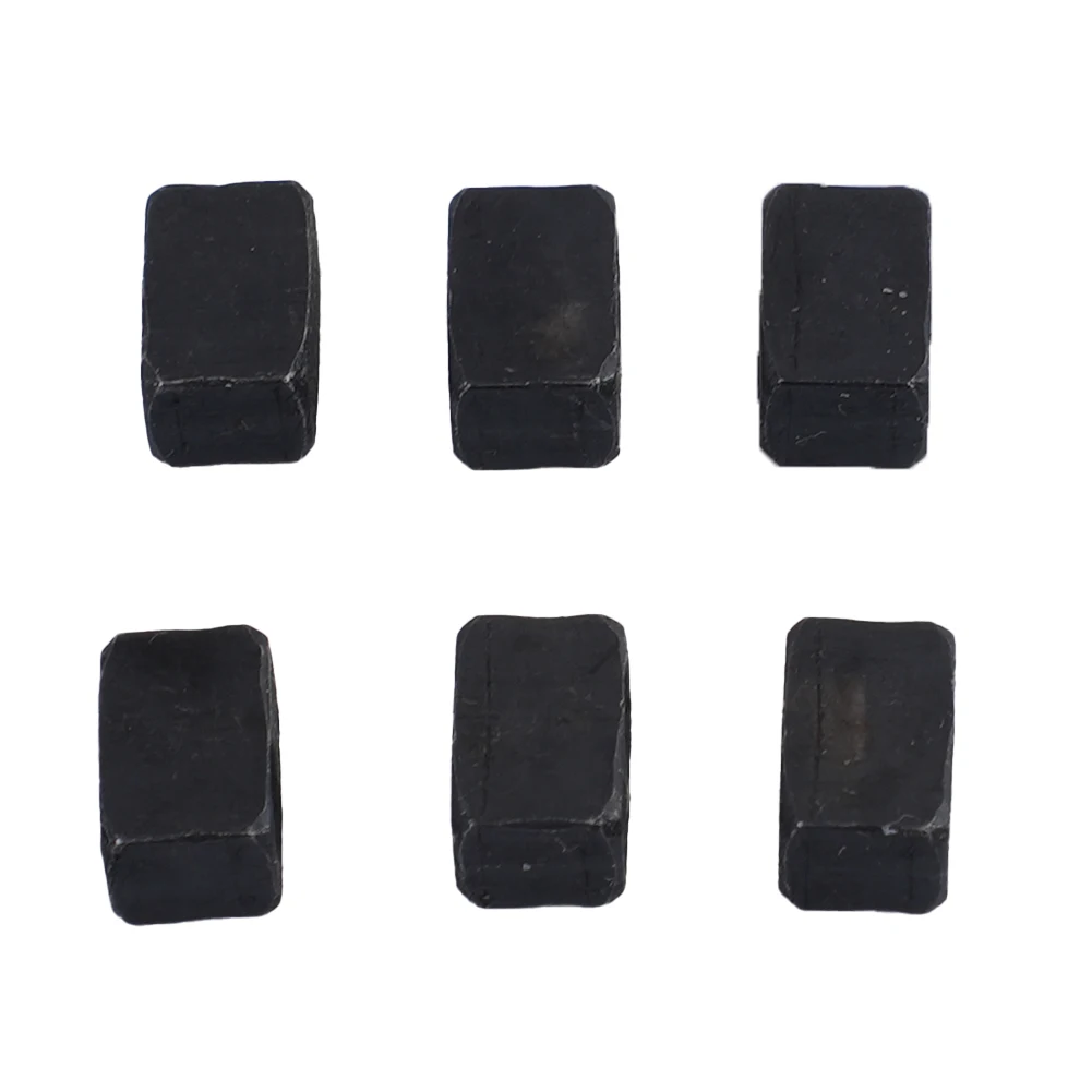 Gear Insert Block Bridge Saddle 8.15mm* 4mm* 5mm Accessories Parts 6* 6Pcs Black Electric Guitar For Floyd Rose