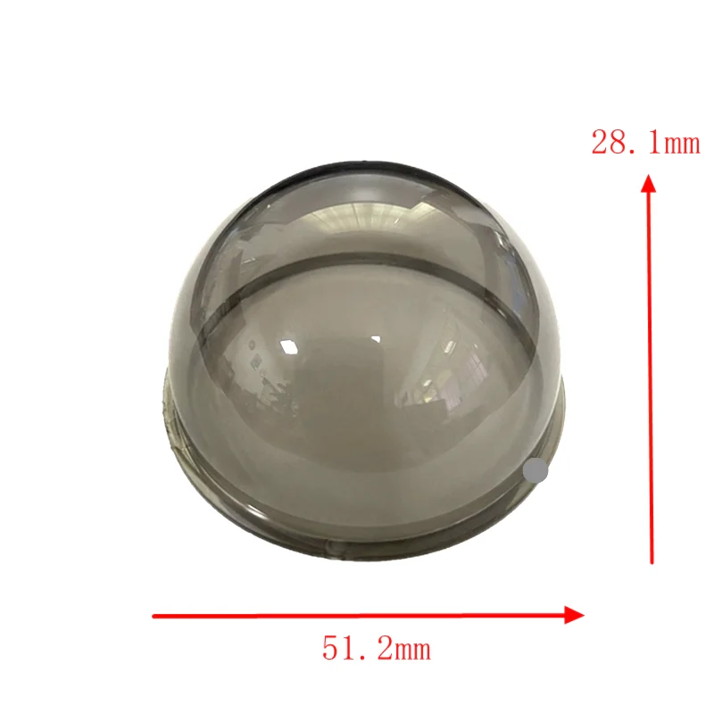 Original Dome Camer dark dome cover Surveillance CCTV Camera Housing Transparent Cover Protection Dome Mini Hemisphere cover