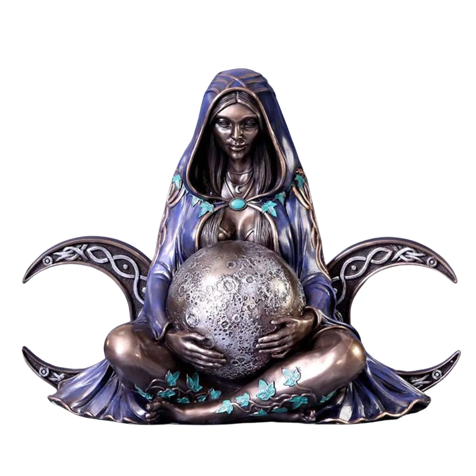 Mother Earth Statue Mother Earth Art Statue Millennial Gaia Statue Mother Earth Goddess Art Statue Home Resin Crafts Sculpture