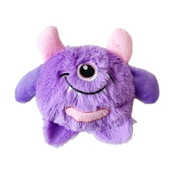 Durable Plush Monster Dog Toy with Sound - Anti - Boredom Companion (PURPLE)