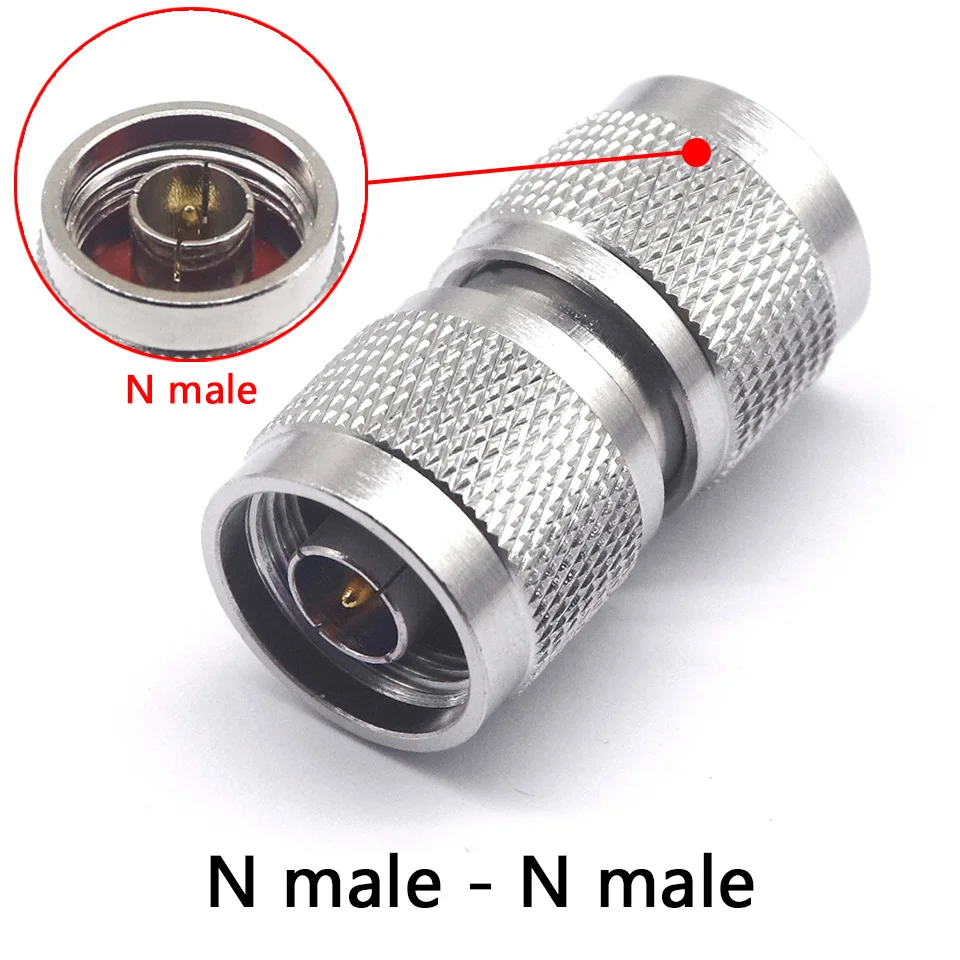 RF Connector Right Angle Elbow Adapter - UHF/N Male & Female 90 Degree