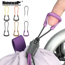 Rhinowalk Refit Ring Puller - Versatile Zipper Accessory (Multiple Color Options) (Black - 10pcs)