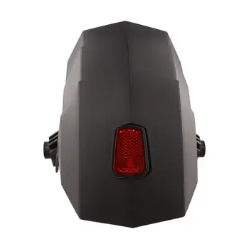 Parafango posteriore per monopattino elettrico, adatto per Kukirin G3 G4, in plastica con lente riflettente per la protezione del monopattino