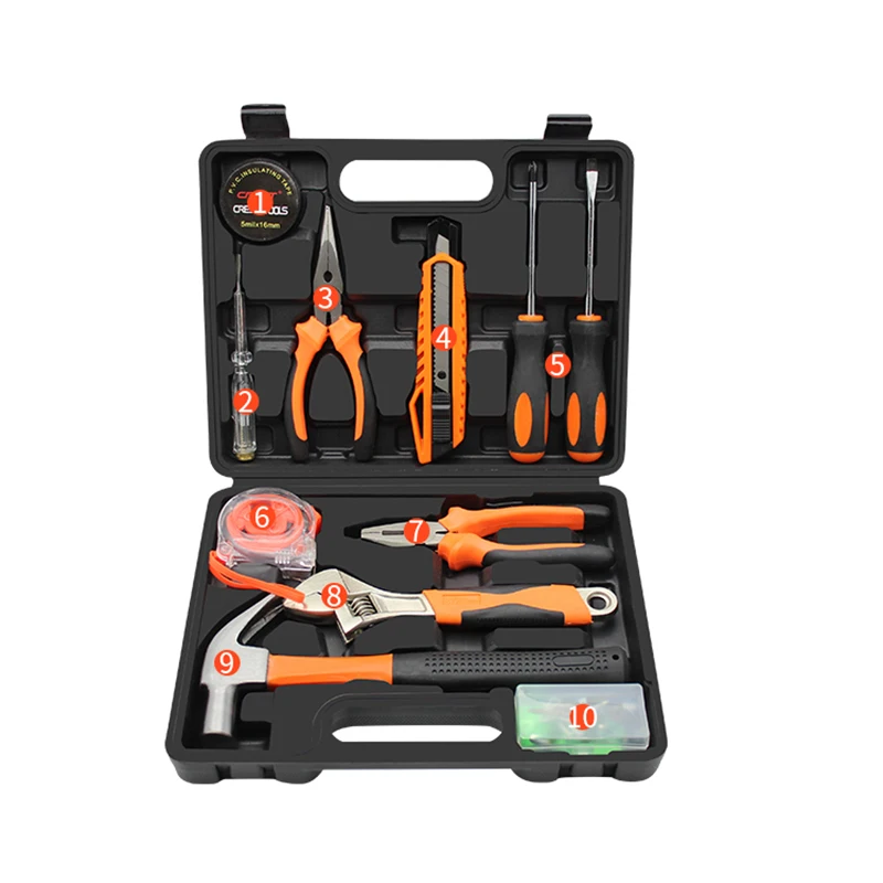 

Multifunctional Household Toolbox Set Hardware Electrician Screwdriver Pliers Universal Set Household Daily Maintenance Complete