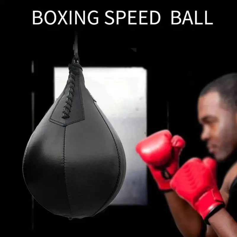 Boxing Speed Ball Speed Ball Boxing Bag Pear Boxing Speedbags With Pump And Safety Button MMA Muay Thai Fitness Fighting Sport