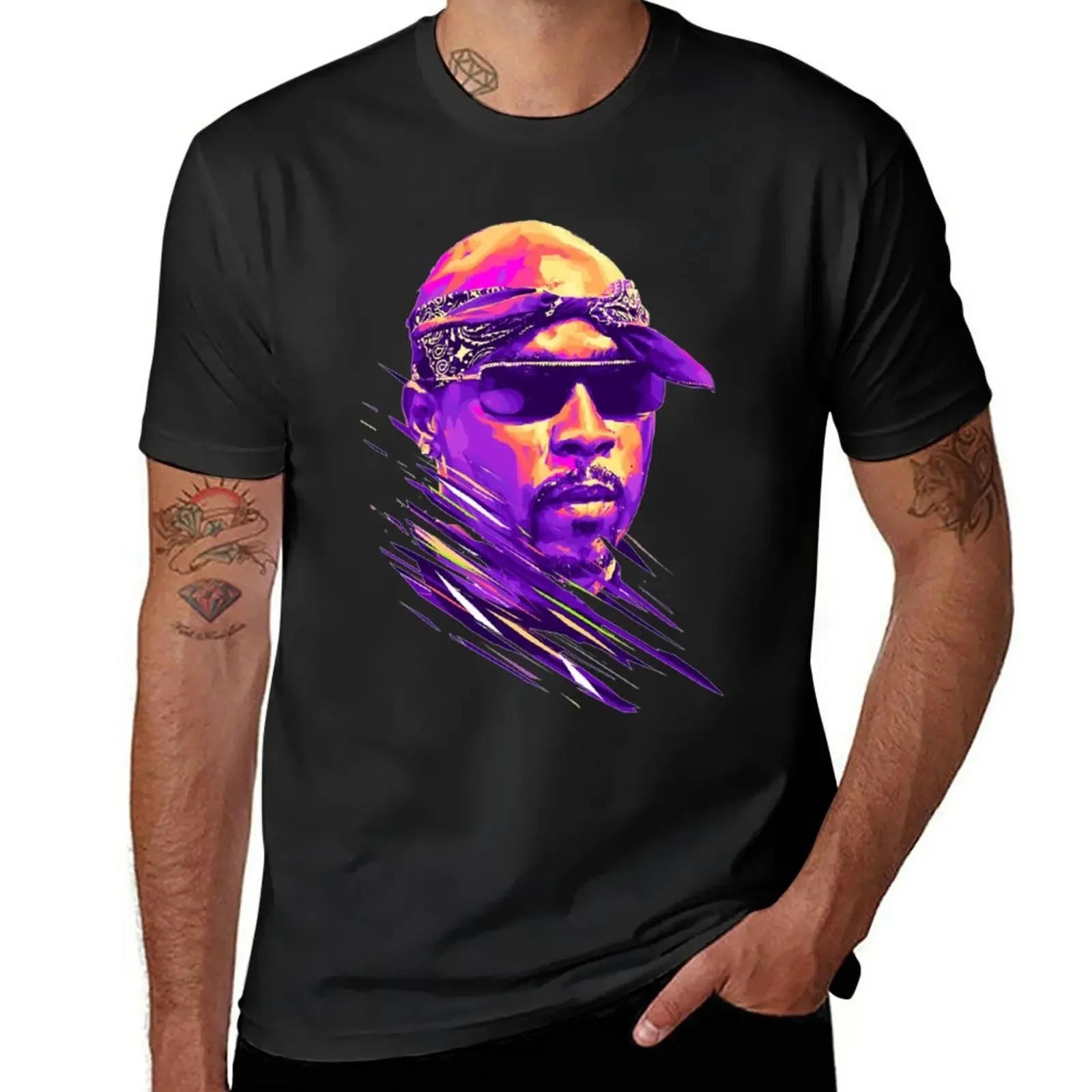 

Nate Dogg T-Shirt aesthetic clothes tops summer top plain black t shirts men
