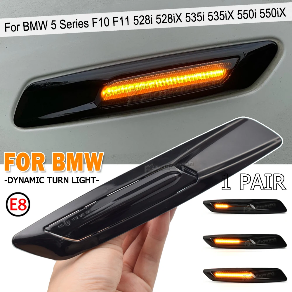 ���̳��� LED ���̵� ��Ŀ ����Ʈ, ���� ���� ���õ�, 63137154167 ����, BMW 5 �ø��� F10 F11 528i 528iX 535i 2011 12 2013