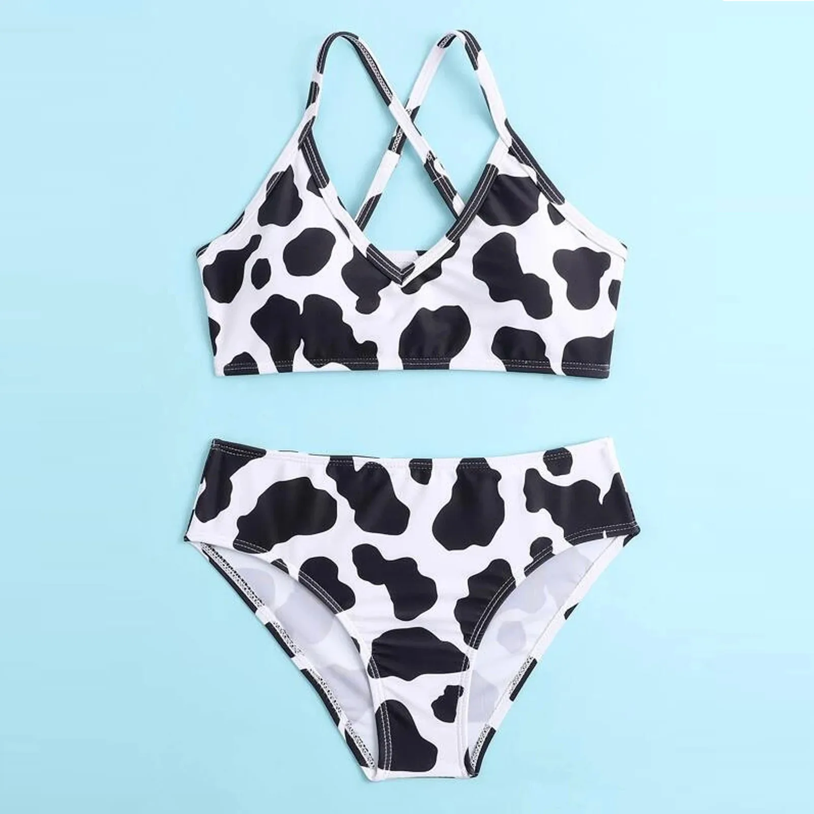 Costume Da Mare Bambina 10 Anni Costume Da Bagno Bikini Sportivo