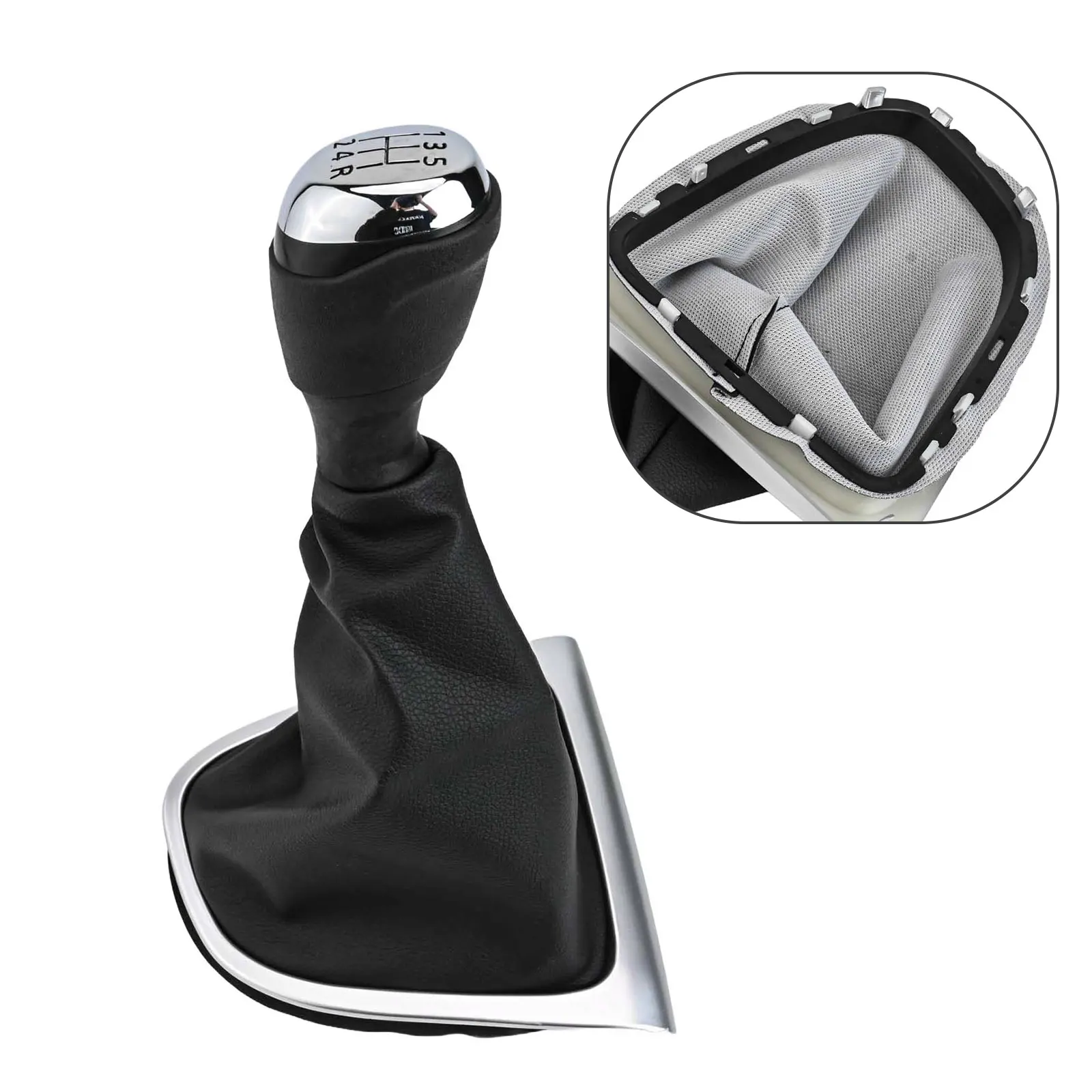 Car Interior Upgrade Shift Knob Car Modification Comfortable Grip Design DIY Installation Assistance For Clio 4