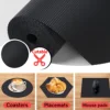 Diamond Pattern Thickened Shelf Liner EVA Environmentally Moisture-proof Cupboard Mat Waterproof Anti Oil Fridge Pad Home Supply