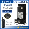 Baofeng DM-32 Battery 7.4V UV-32 Walkie Talkie Li-ion Rechargeable Battery 2500mAh BC-32UV Type-C Charge Two Way Radio Accessory 1