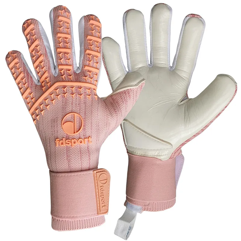 4MMSoccerGoalkeeperGlovesThickenedLatexFootballMatchGrip
