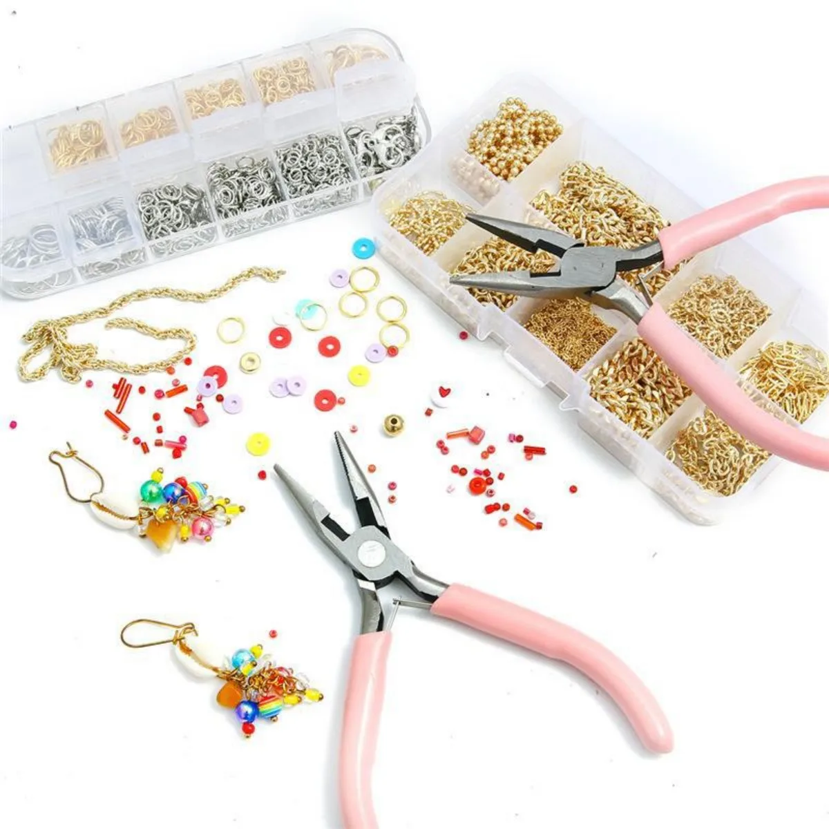 Jewelry Pliers Anti-slip Splicing and Fixing Tools & Equipment Kit for DIY Jewelery Making Needlework jewelry pliers