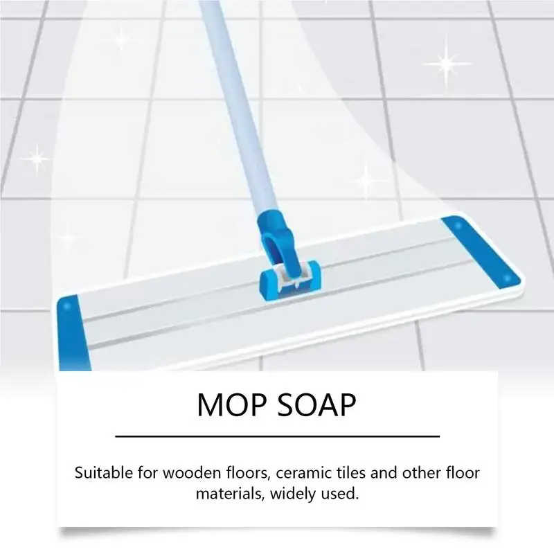 Luxury Mop Soap 100ml Highly Scented Floor Soap Household Supplies Multi-Purpose Liquid Cleaner Hardwood Care Mopping Solution