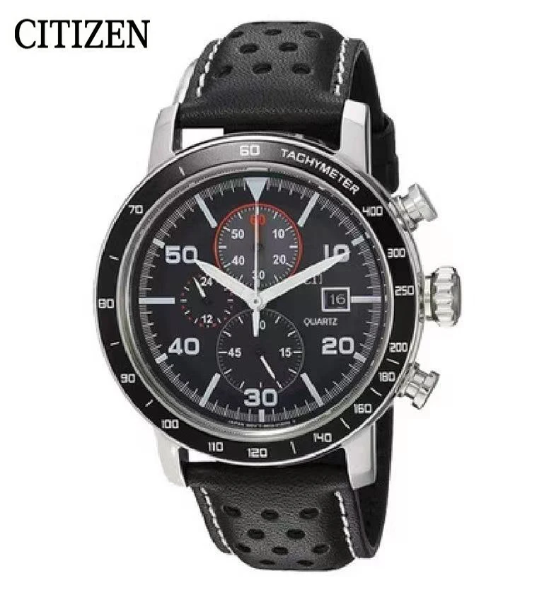 Citizen Men Watches 2022 Luxury Trend Orologio Al Quarzo Calendario Luminoso Cinturino Multifunzione Impermeabile Fancy Round Stainless