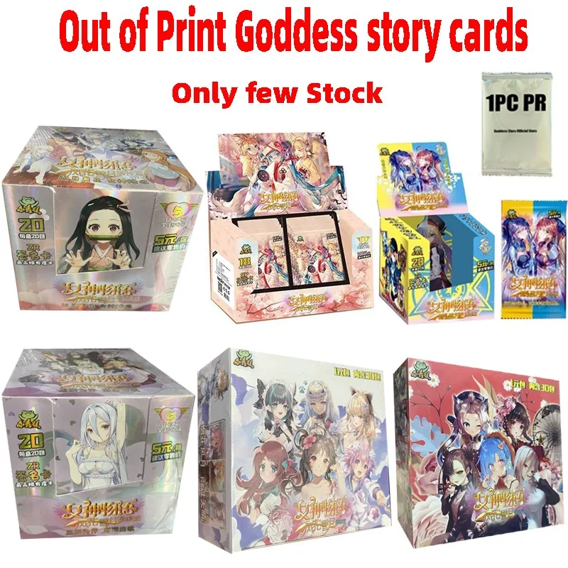 

Out Of Print Goddess Story Set Card Booster Box Collection Girl Party Swimsuit Bikini Anime Game Christmas Toys Gift