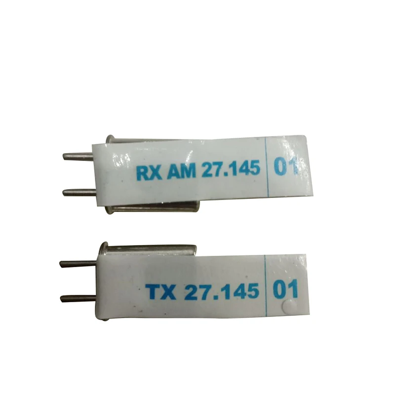 2 Pz/Set 27Mhz Am Crystal Tx/Rx Per Rc Hobby Cars/Trucks/Buggy/Tuggy
