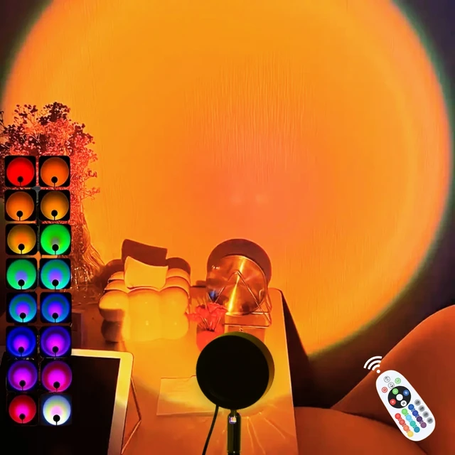 USB Sunset Projection Light 1