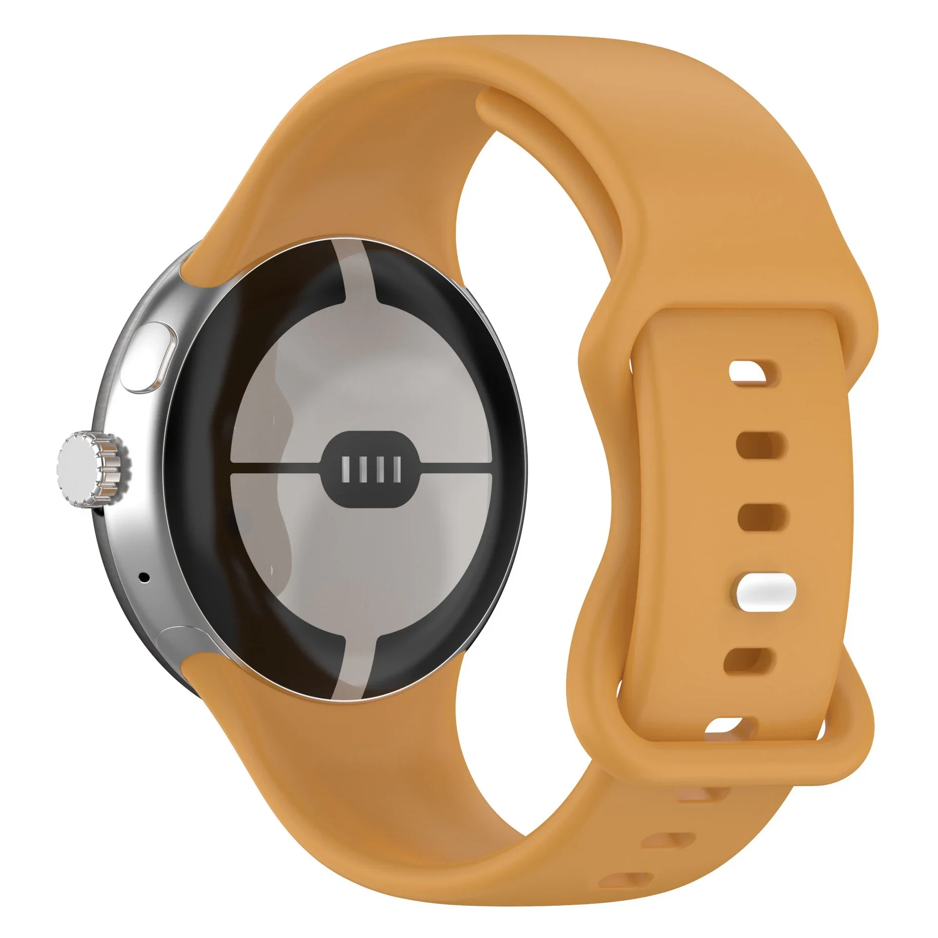 Breathable Silicone Sports Strap for Pixel Watch - Replaceable Band Bracelet