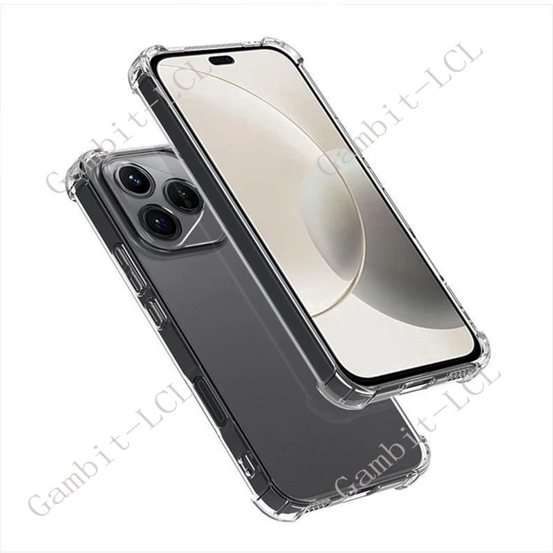 Enhanced Anti-Falling Shockproof TPU Back Case Cover