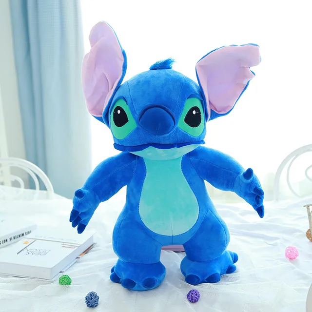 Disney Anime Lilo & Stitch Plush Doll Toys Cartoon Cute Kawaii Angel Stich Animals Peluche Figura Kids Stuffed Plush Toys Gift