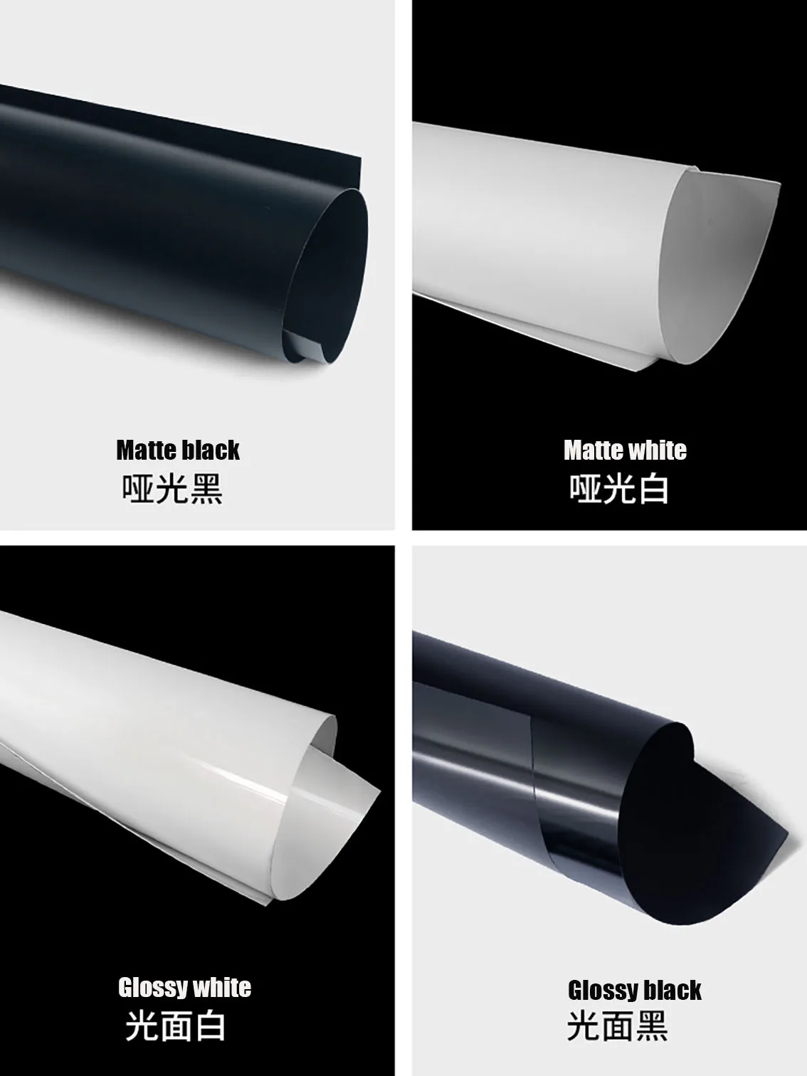 1PCS 블랙/화이트 PVC 시트 두께 0.3/0.5/0.8/1/1.5/2mm 두꺼운 DIY 매니아 건축 모델 제작 도구