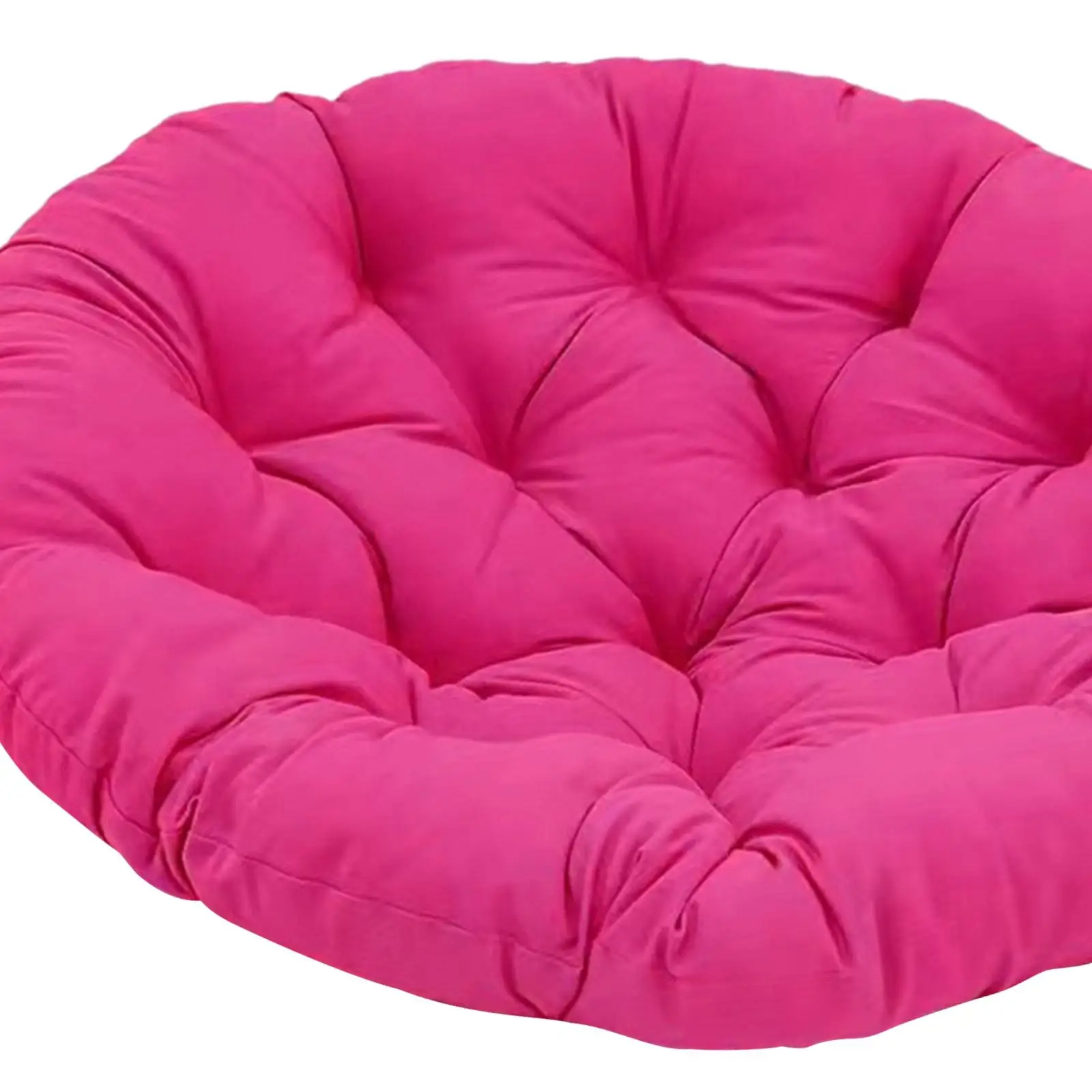 Round 50cm Padded Seat Cushion, Egg Shaped Chair Cushion, Hanging Chair Cushion, 5