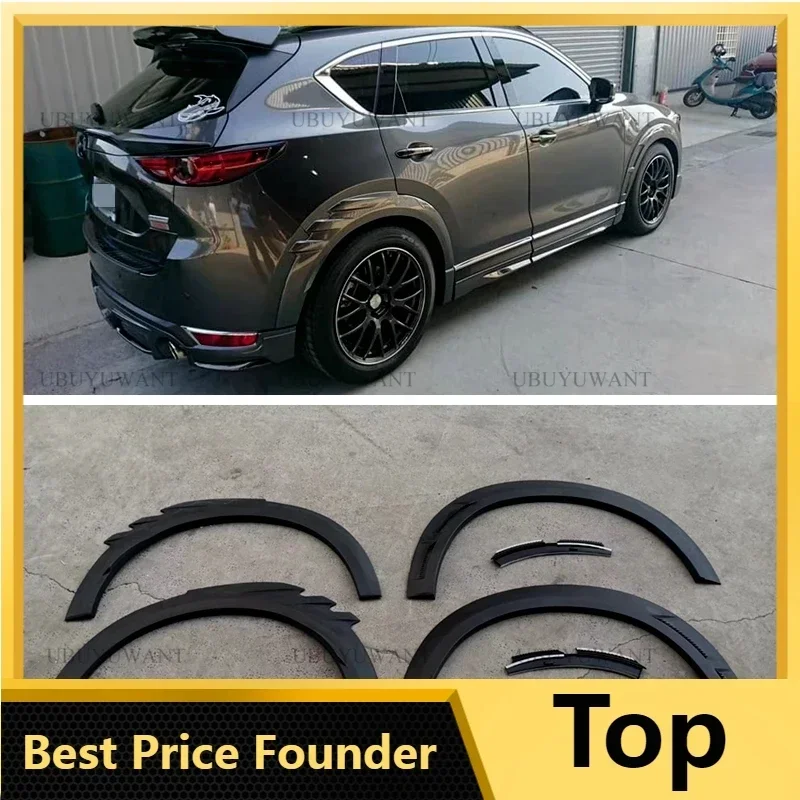

UBUYUWANT для MAZDA CX-5 2019 2020 2021 4 шт. высококачественное автомобильное крыло колесо протектор для бровей колесо свод полоса для отделки