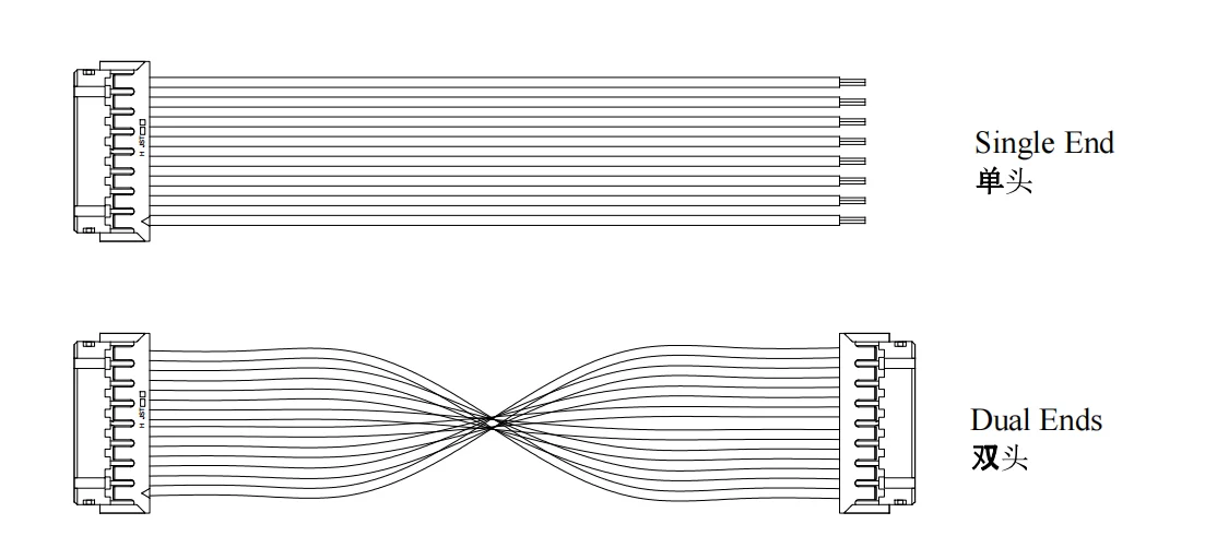 PHDR-14VS Kabelbaum, JST PHD 2,00 mm Pitch OTS-Kabel, 14P, von der Stange, schnelle Lieferung – Detail 1