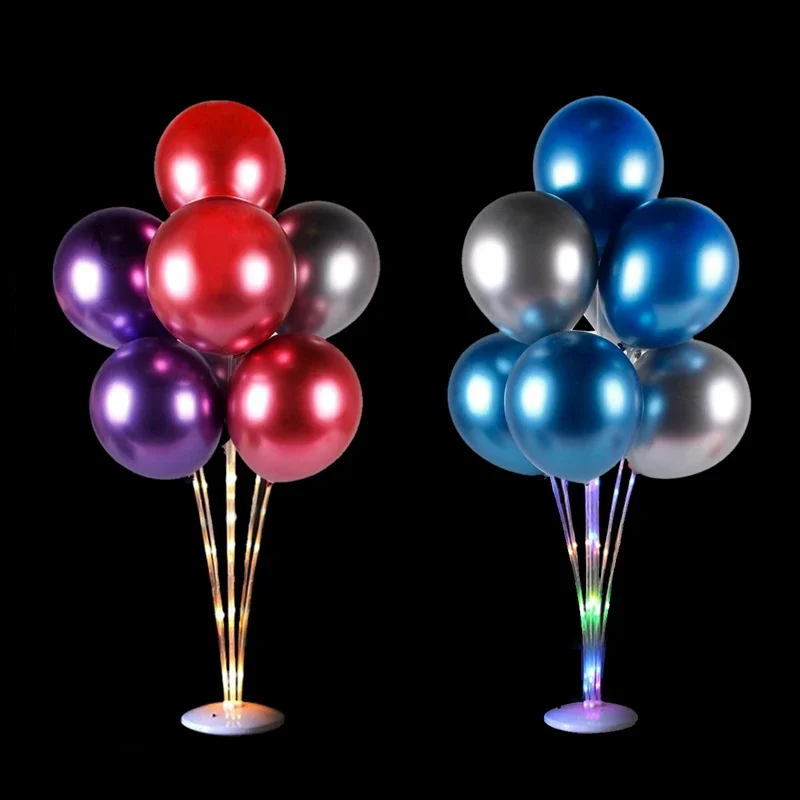 

LED Light Balloons Holder Stand Holder Column Confetti Baloon Baby Shower Birthday Party Decor Holder Ballon Accessories Arch