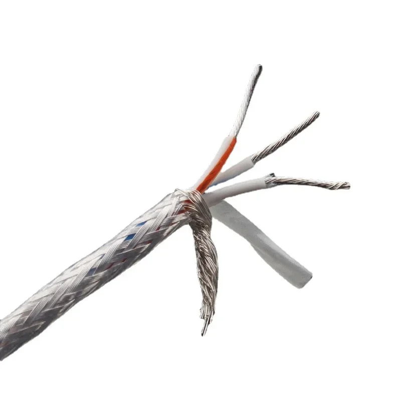 Fai Da Te Hifi Audio Bulk Cable 3 Core Argento Placcato Rame Xlr Rca Linea Di Segnale Per Amplificatore Lettore Cd