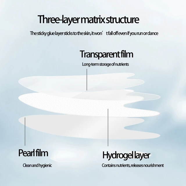 Hunmui 5 Páros Nasolabial Redők Javítás Hidratáló Fűző Arc Gondozás Ráncok Foltok Törvény Mintázat - Image 4
