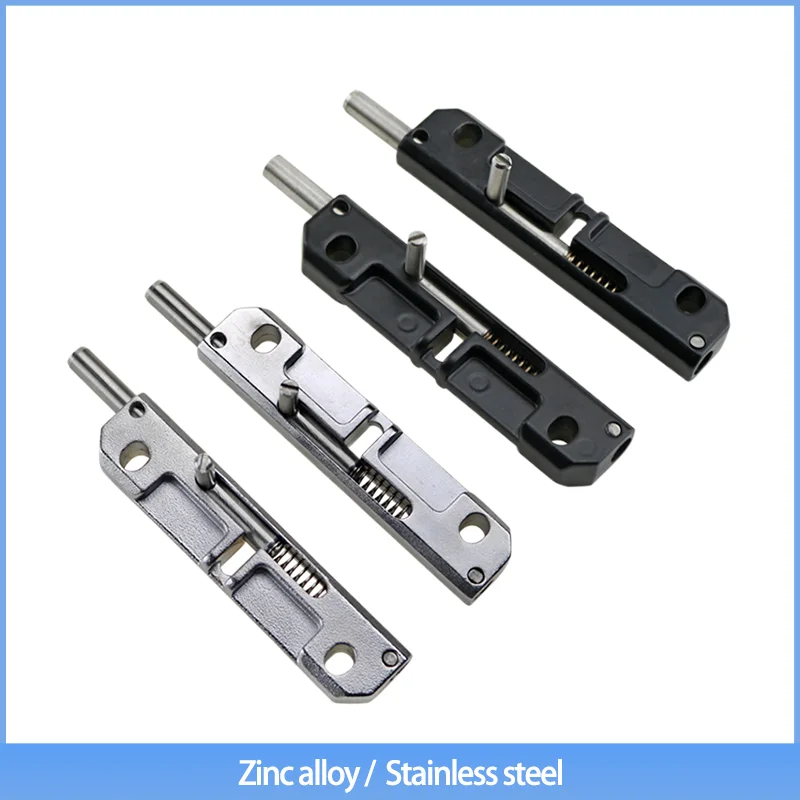Spring-loaded Detachable Hinge Stainless Steel or Zinc Alloy Detachable Door Hinge Door Bolt Adjustable Left and Right