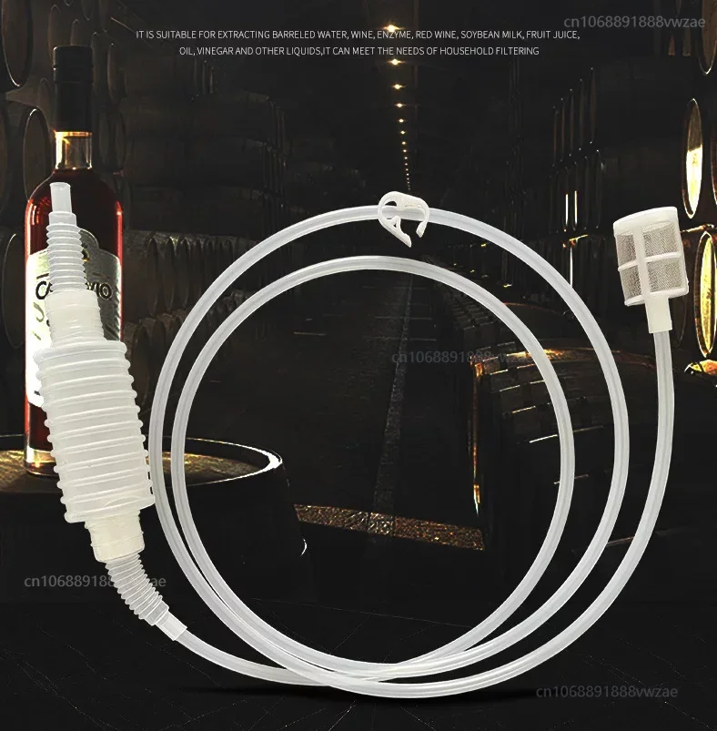 Filter Household Brewing Hose Wine Beer Making Tool Food Grade Materials Hand Hop Siphon Filter beer brewing equipment brewing siphon hose