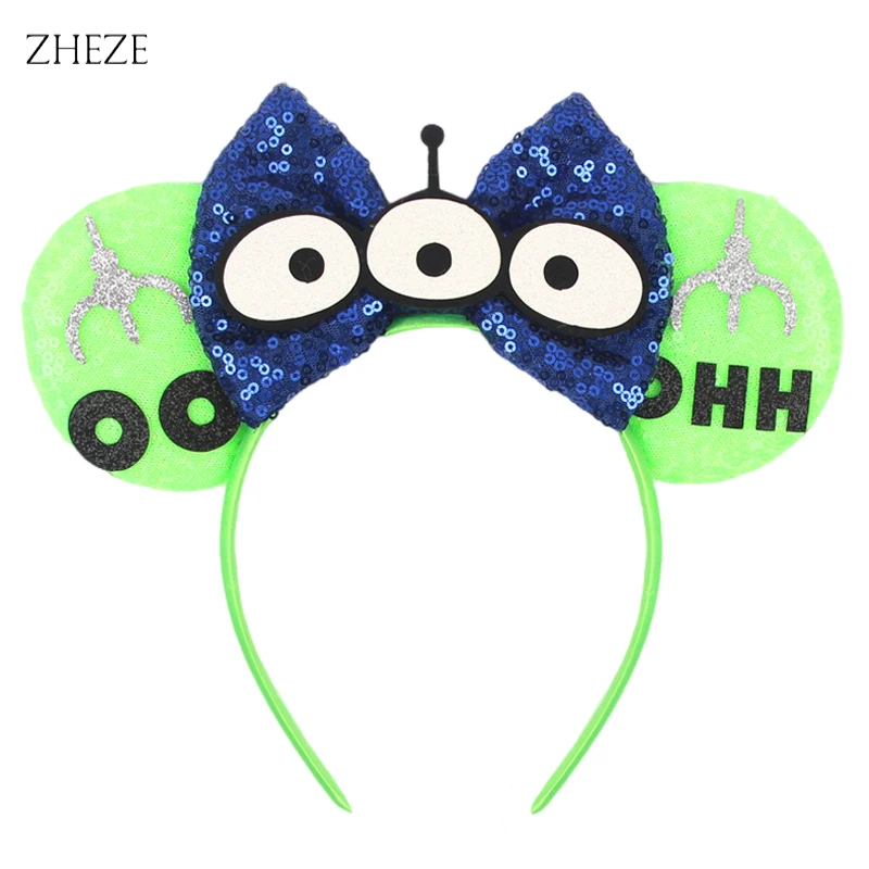1 Stück Mickey Mouse Oren Haarbänder für Frauen, für Kinder, Party, Mädchen, Haarband, Hot Festival, Park Trip, DIY Haar-Accessoires – Detail 12
