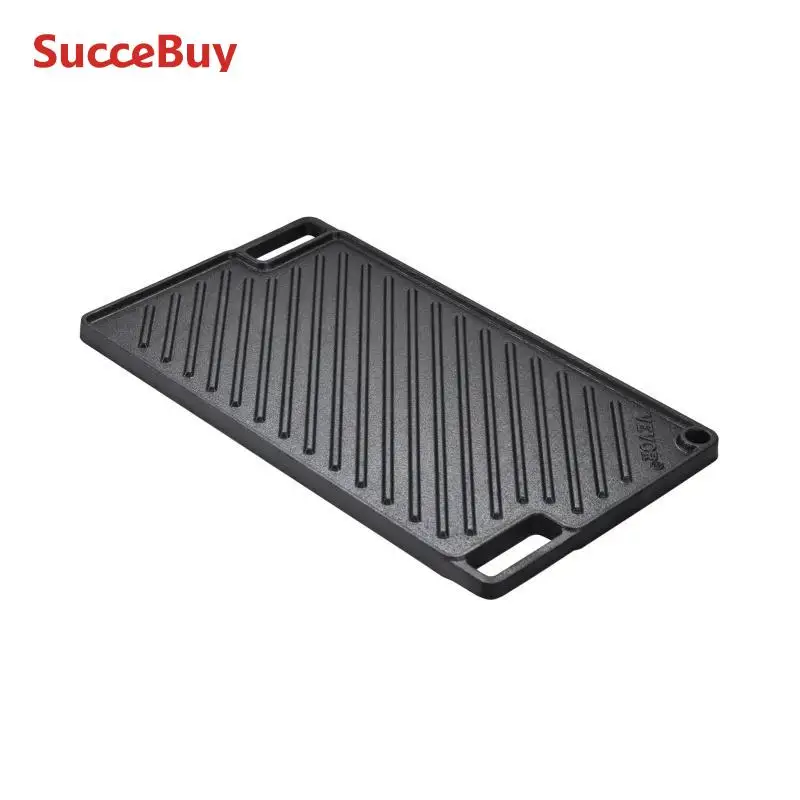 Multi Functional Pre Seasoned Cast Iron Griddle
