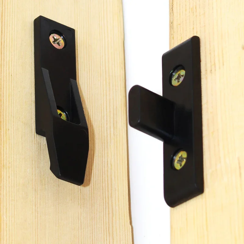 Plastic Corner Brace Furniture Hasp Latches Connector Hinge Locks Buckle Fastener Connection Wardrobe Snap Support Fitting 4pcs