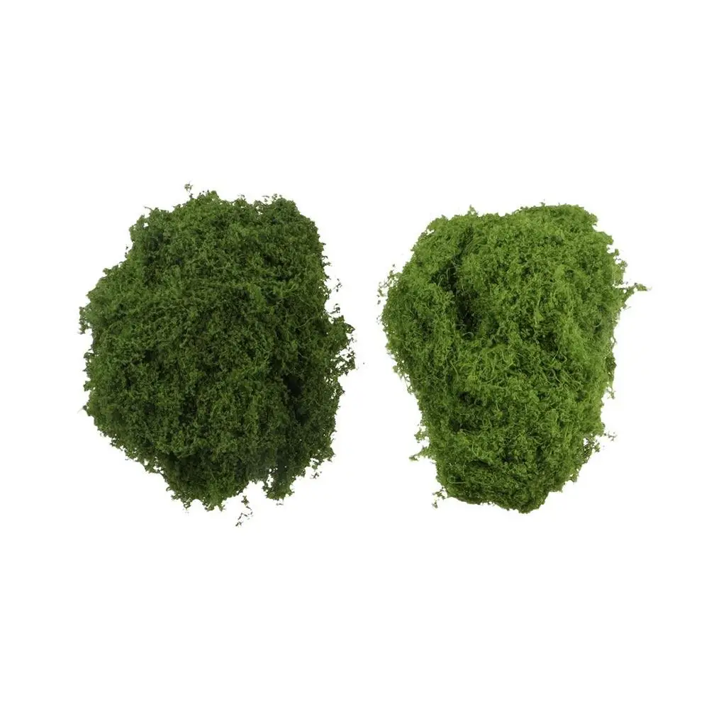Garden Craft Durable Artificial Filamentous Moss Green DIY Fake Moss Environmental Polyester Grass Micro Landscape Layout