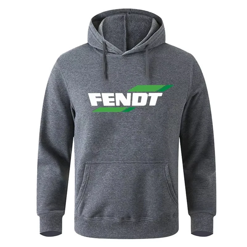 Herren-Kapuzenpullover, Traktor, FENDT, hochwertiger, warmer Pulis-Hoodie, lässige Streetwear, 2025, Herbst/Winter, neue Ausgabe – Detail 8