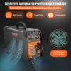 VEVOR Mig Welder Welding Machine 270A MIG MMA TIG 3 In 1 Welder Combo 110V/220V Iron Stairs Metal Cages Square Tubes Sheet Metal 6