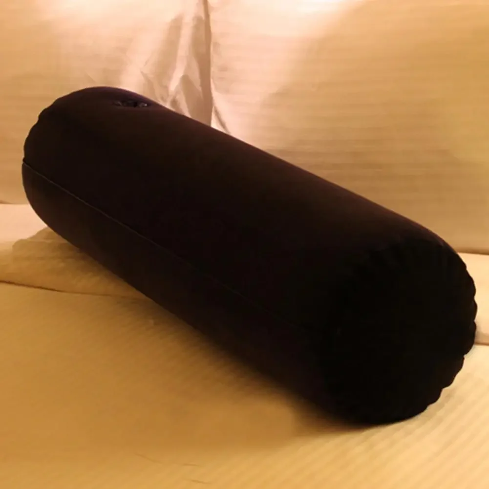 Inflatable Leg Pillow Elevates Legs and Feet Inflatable Multi-functional Bolster Pillow PVC and Flocking Waist Pillow 5