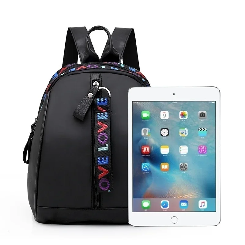 Women Backpacks Fashion LOVE Casual Shoulder Bag Back Pack School Backpack 6