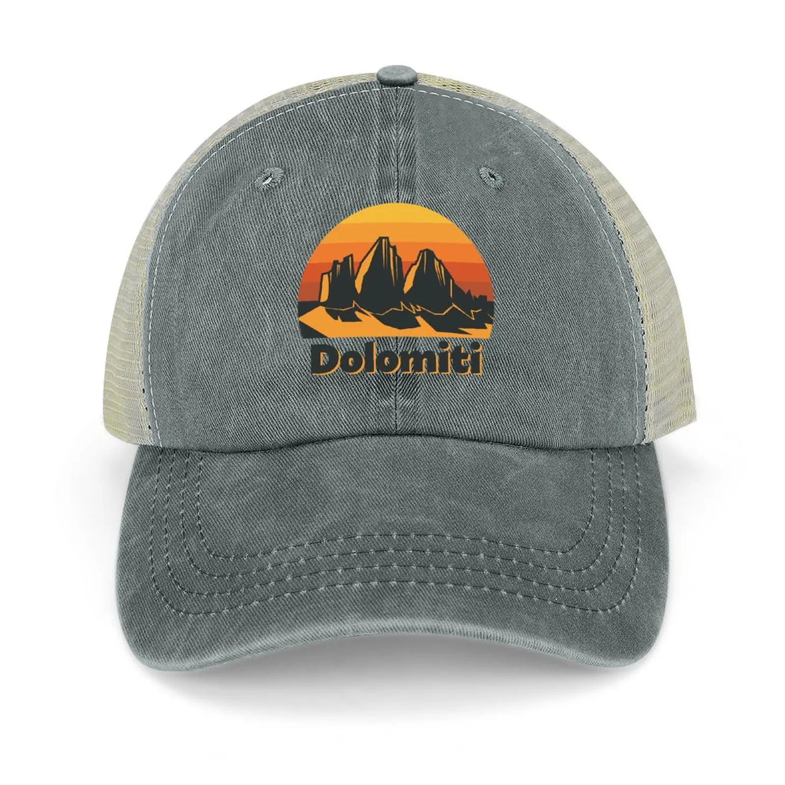 

Dolomites Mountains, Dolomiti Cowboy Hat Military Tactical Caps fishing hat Men Golf Wear Women'S