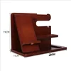 Solid Wood Phone Stand Desktop Creative Storage Rack Multifunctional Hanging Watch Glasses Key Accessories -1pcs 6