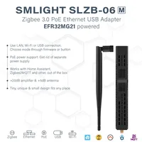 SMLIGHT SLZB-06MU Zigbee 3.0 to Ethernet,USB,and WiFi Gateway Coordinator with PoE,works with Zigbee2MQTT,Home Assistant,ZHA - Image 2