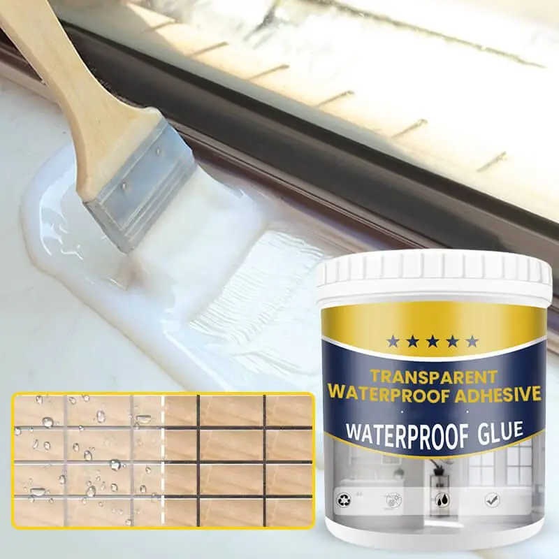 

200g Waterproof Coating Sealant Agent Transparent Invisible Paste Anti-Leak Glue Strong Bonding Adhesive Repair Tool Roof
